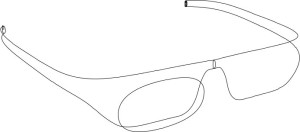 Glasses-outline